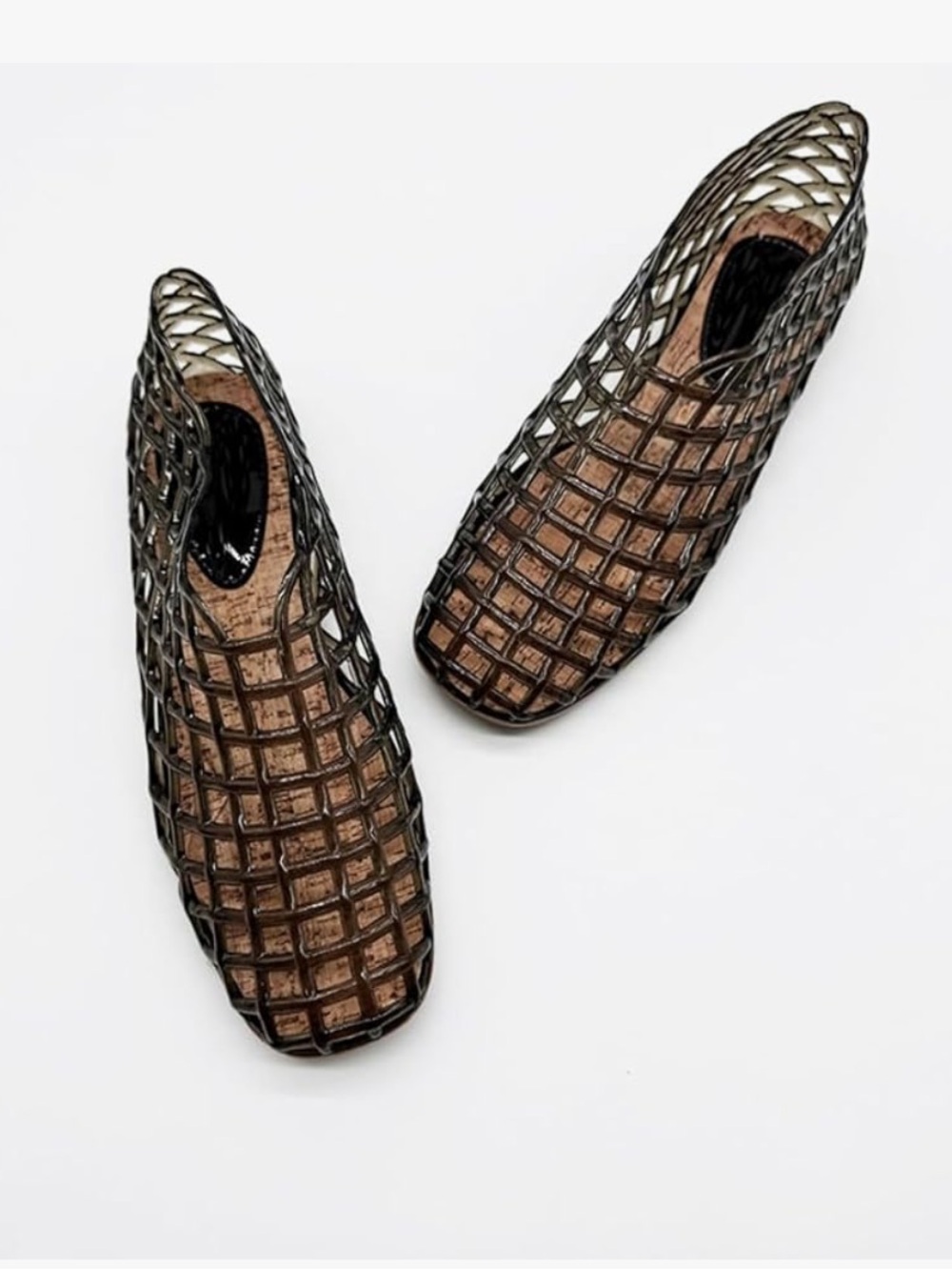 Jelly Mesh Ballet Flats Size 39